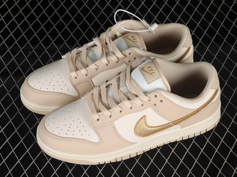 Dunk Low Gold Swoosh