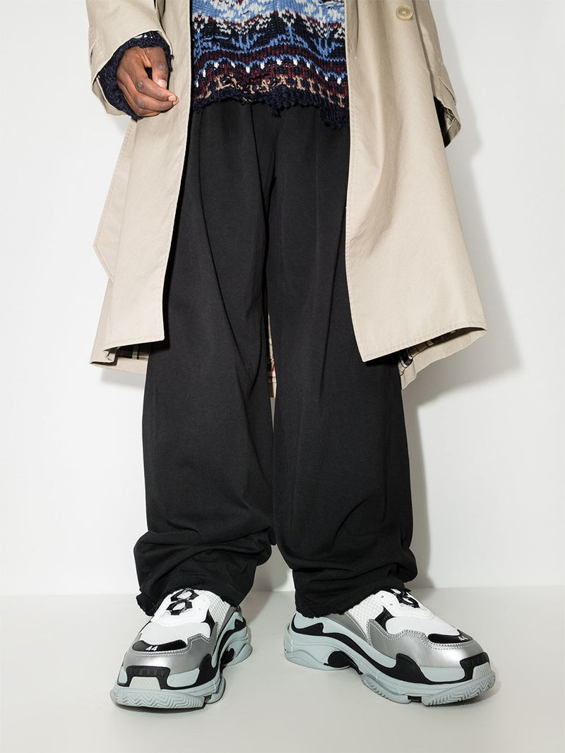 Balenciaga Triple S Branco/Cinza