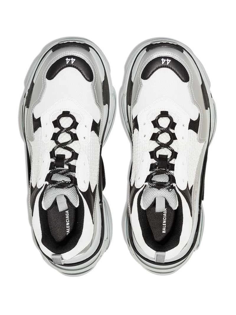 Balenciaga Triple S Branco/Cinza