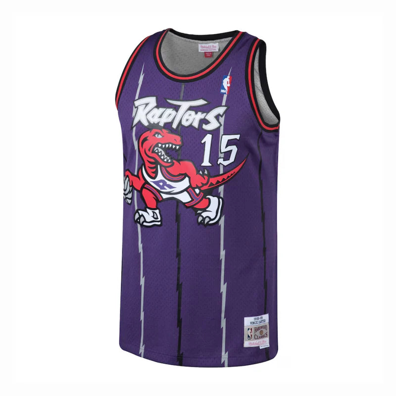 Regata NBA Mitchell & Ness Toronto Raptors Vince Carter Roxa