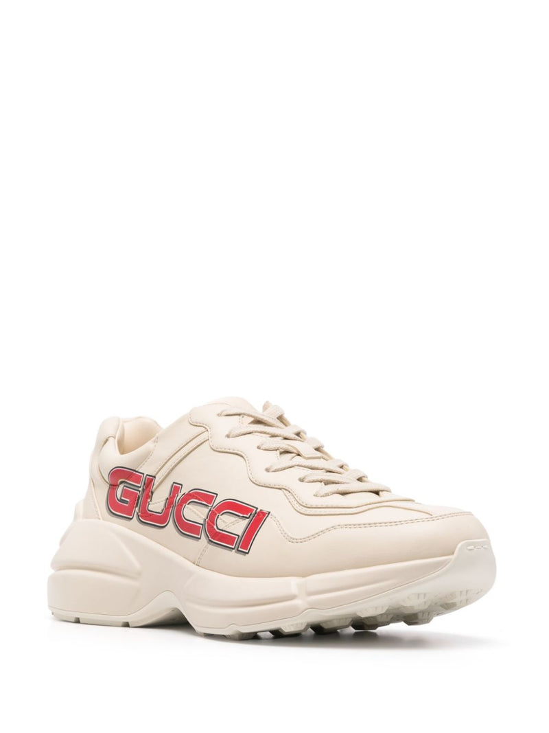 Gucci Rhyton Bege/Vermelho