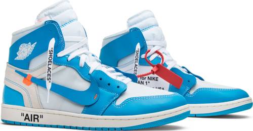 Air Jordan 1 Retro High x Off White Blue