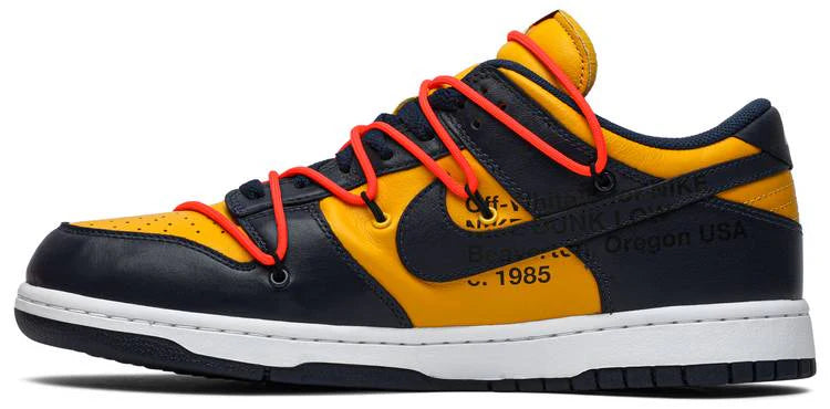 Dunk Low x Off-White University Gold