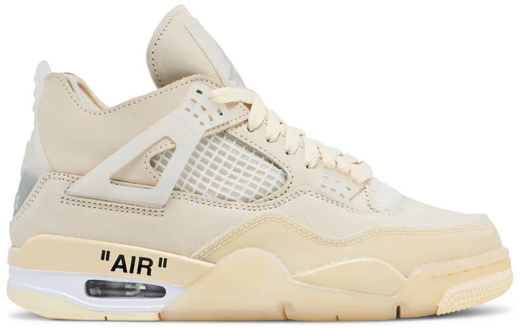 Air Jordan 4 x Off-White Sail