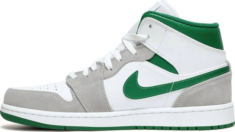 Air Jordan 1 Mid SE Grey Pine Green