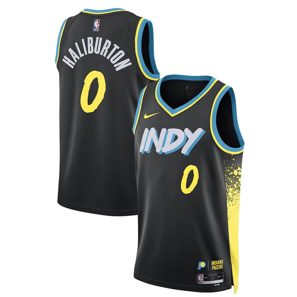 Regata NBA Indiana Pacers Haliburton Preta