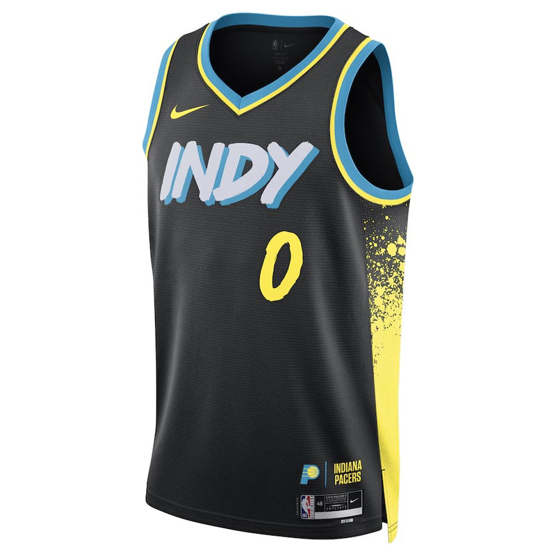 Regata NBA Indiana Pacers Haliburton Preta