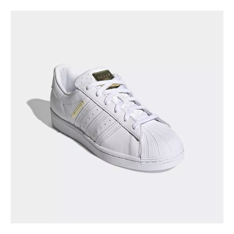 Adidas Superstar White Gold Metallic