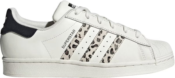 Adidas Superstar Off White Black Leopard