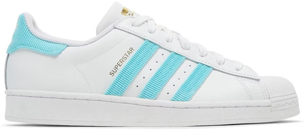 Adidas Superstar White Pulse Aqua