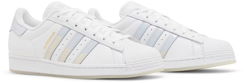 Adidas Superstar White Halo Blue