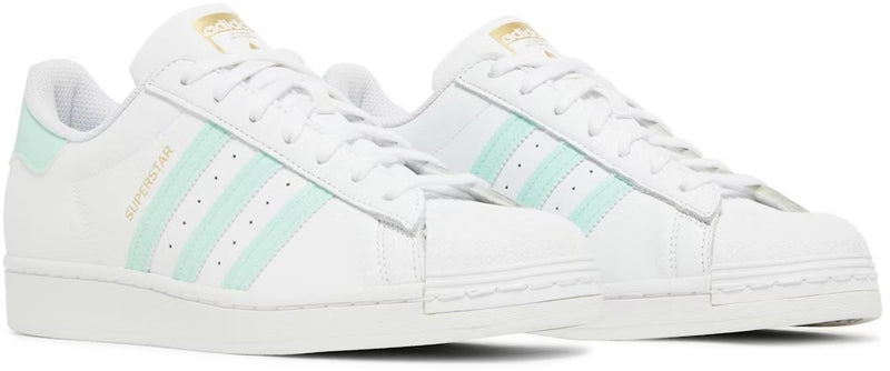 Adidas Superstar White Clear Mint