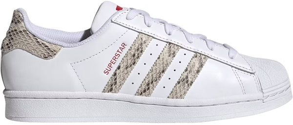 Adidas Superstar White Snakeskin