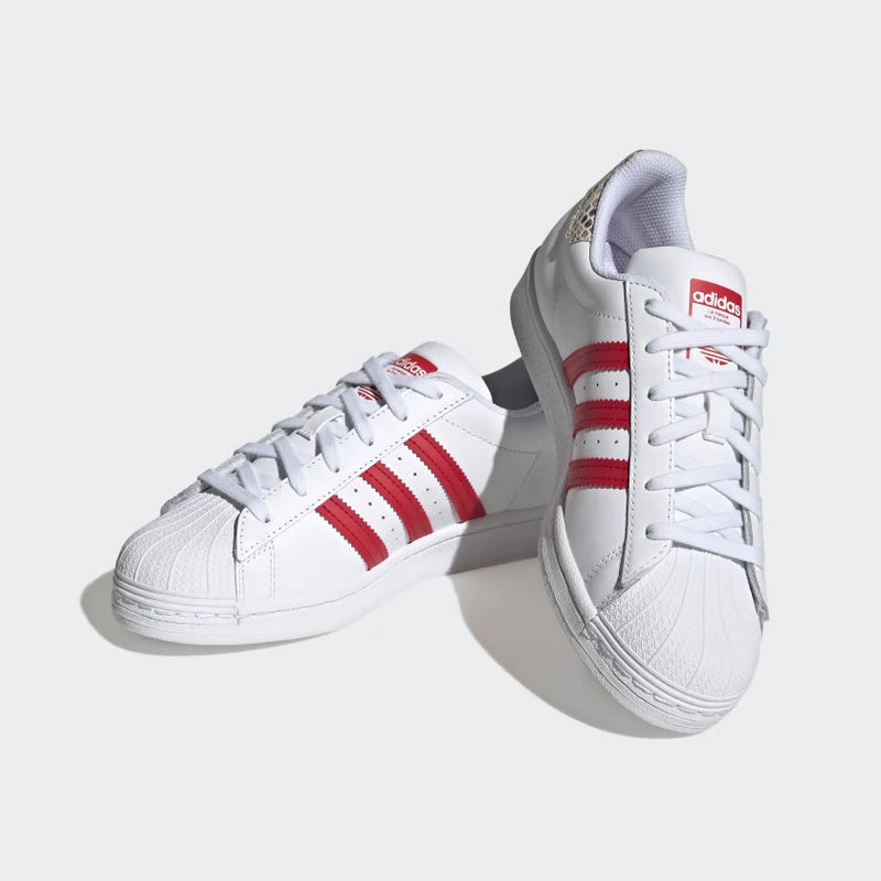 Adidas Superstar White Snakeskin