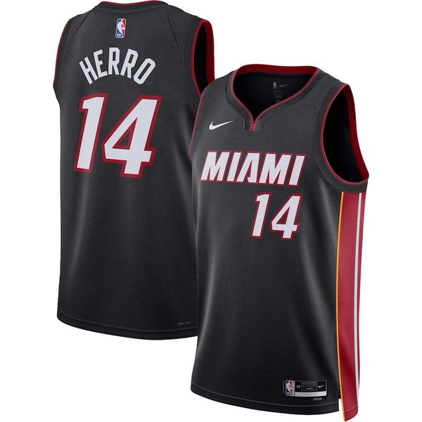 Regata NBA Miami Heat 23/24 Preta