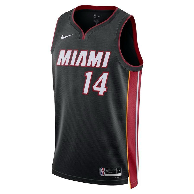 Regata NBA Miami Heat 23/24 Preta