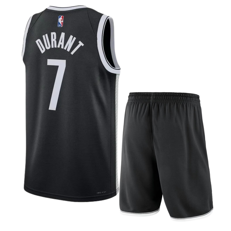 Conjunto NBA Brooklyn Nets Preto