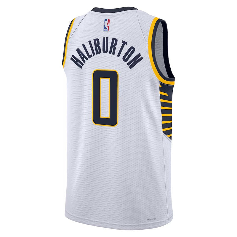 Regata NBA Indiana Pacers Haliburton Branca