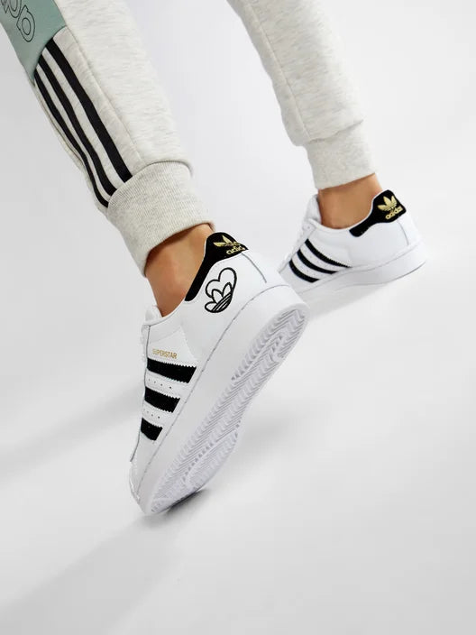 Adidas Superstar Heart Logo