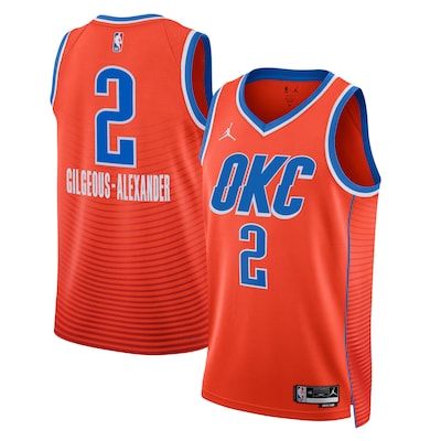 Regata NBA Oklahoma City Thunder Shai Gilgeous-Alexander Orange