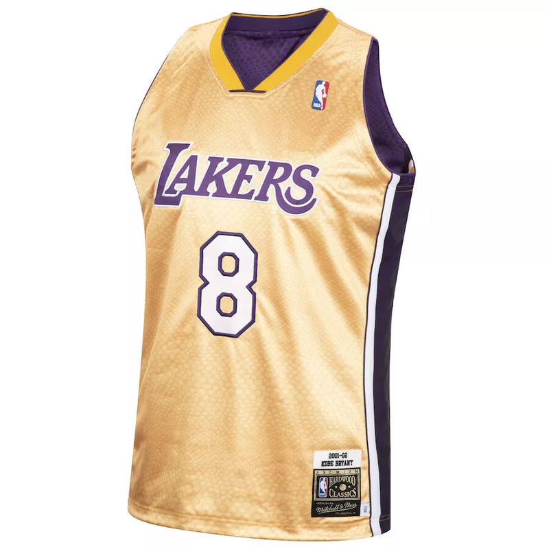 Regata NBA Mitchell & Ness Kobe Bryant Los Angeles Lakers Premium Gold