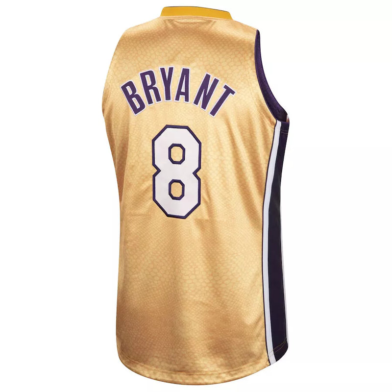 Regata NBA Mitchell & Ness Kobe Bryant Los Angeles Lakers Premium Gold