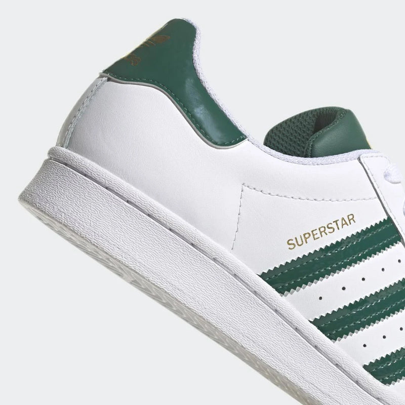 Adidas Superstar Branco e Verde